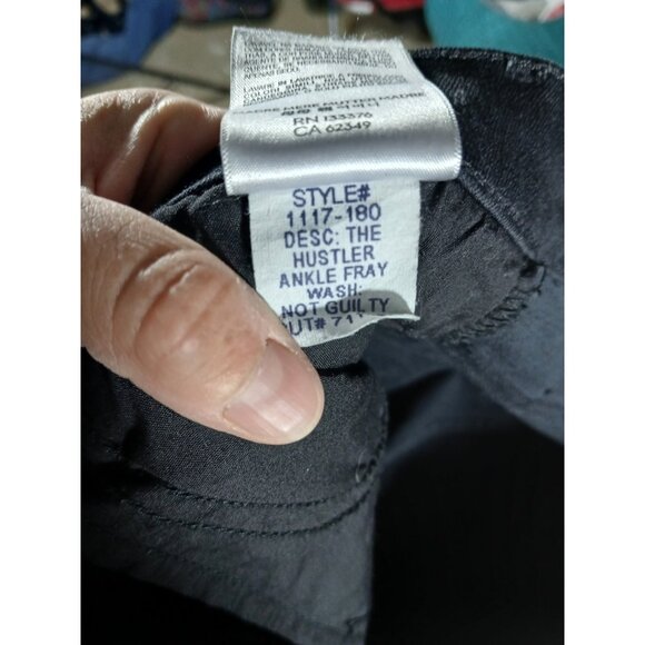 Mother The Hustler Ankle Fray Jeans - Picture 6 of 9